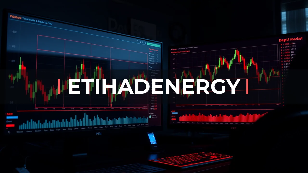 Trading ETIHADENERGY on the DFM